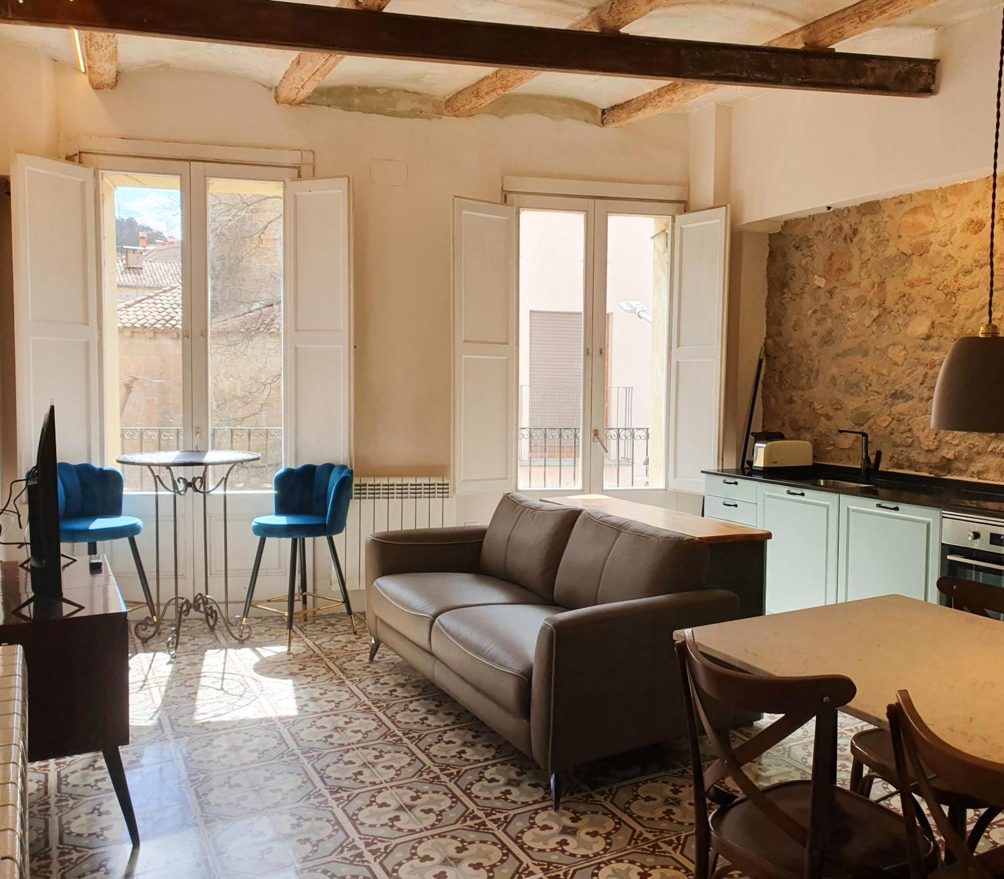 Casa Clotilde - Apartamento Elegante Y Comodo En Sant Joan De Les Abadesses Exterior foto
